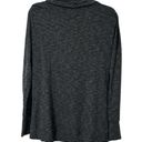 Athleta  Studio Cowl Sweatshirt Charcoal Heather Women’s Size M Photo 6