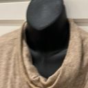 Karen Kane  Brown Beige Cowl Neck Funnel Neck Poncho - One Size Photo 2