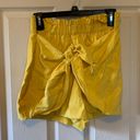 BCBGeneration BCBGEN Small Yellow Shorts Photo 0