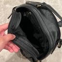 Mini Leather Backpack Black Photo 2