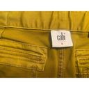 CAbi  The Tracker‎ Pants Mid Rise Stretch Crop Snap Ankle Marigold 6 Photo 3