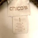 Chico's Brown  Sweater Poncho -style Short Sleeve Photo 5