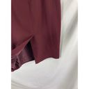 Cato  Maroon Pencil Skirt Size 12 Photo 4