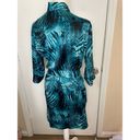 Cabernet Women’s Satiny Kimono/ Robe/ Sleepwear Teal Green Size S Photo 10