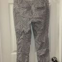 New York & Co. 7th Avenue Black/White Print Cropped Pants 2 Photo 6