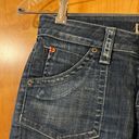 Hudson Jeans HUDSON KNEE BERMUDA WOMENS DENIM BLUE JEAN SHORTS SIZE 27 Photo 1