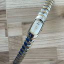 Seiko  Rare Vintage Ladies Watch Curved Crystal White Dial Two-Tone Bracelet Photo 6