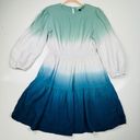 Universal Threads Universal Thread Blue Ombré Dress Size Medium Photo 10