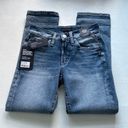 Silver Jeans New  Womens Curvy Fit Low Rise Capri Blue Jeans 24x23.5 XXS Photo 1