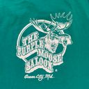 Vintage Y2K The Purple Moose Lagoon Ocean City M.D Green Short Sleeve Shirt XL Photo 6