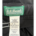 L.L.Bean  Women's Comfort Trail Mid Rise Striaght Leg Crop Pants Black Size M Photo 8