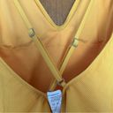 Abercrombie & Fitch  Plunge V-Neck Ribbed Yellow One Piece Swimsuit Size Small Photo 2