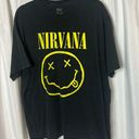 Nirvana  T-shirt Size XL Smiley Face Crewneck Photo 0