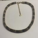 Talbots Women’s Signed T -  - Two Tone Chain Costume Necklace Photo 9