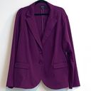 Torrid  Purple Blazer double button Sz 4 Photo 1