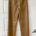 Wilfred  Aritzia MELINA PANTS Constant Camel Vegan Leather Photo 4