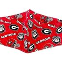 G Georgia university Bulldog Face cover Unisex Blue Photo 1