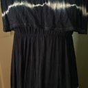 Line Up Womens strapless black maxi dress,’size M/L Photo 2