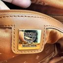 MCM  VISETOS SIGNATURE LEATHER COGNAC SATCHEL MEDIUM Photo 7