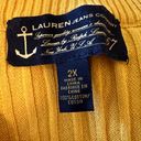 Krass&co LRL Lauren Jeans  Ralph Lauren Ribbed Pullover Sweater La Plage Golden Yellow Photo 1