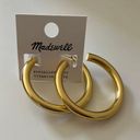 Madewell Thick Gold Hoops Photo 0