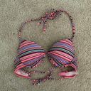 Victoria's Secret Victoria Secrets Striped Bikini Swim Top Multi Photo 2