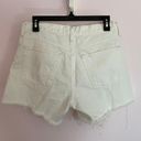 AGOLDE Parker Long High Waist Cutoff Denim Shorts Photo 3