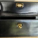 Salvatore Ferragamo Authentic  Black Leather Wallet with Gancini Clasp Photo 10