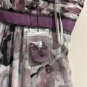 BCBGMAXAZRIA  NWOT watercolor floral strapless mini dress Photo 4