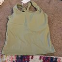 Halara NWT  small green tank top Photo 1