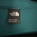 The North Face  Blue Green Zip Up Pullover Women Medium Photo 5