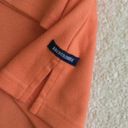 Abercrombie & Fitch Vintage Polo Orange 3/4 Sleeve - Sz L Photo 4