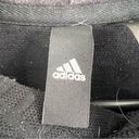 Adidas  hoodie, women’s medium, three stripe, logo, pull over some pilling Photo 4