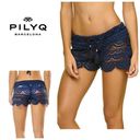 PilyQ New.  blue lace shorts.  XS/S Photo 1