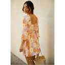 l*space L  Rosita Cutout Swimsuit Coverup Mini Dress Wavy Daisy Floral Medium $180 Photo 2