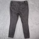 Royalty For Me  Jeans Womens 16 High Rise Skinny Black Denim Stretch 34x29 Photo 1