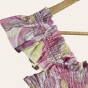 Hill House  The Paz Nap Top in Candy Kaleidoscope Linen Size M Photo 3