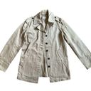 Calvin Klein Jeans CALVIN KLEIN Beige Collared Coat, Medium Photo 1