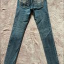 GRACE IN LA  Skinny Jeans Womens Denim Dark Wash Low Size 26 Photo 1