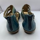 The Moon Earth Bay Sapphire Blue Gladiator Sandal Women’s Size 5B Photo 3