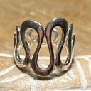 Lee Robert  Morris Studio Swirl Wave Sterling Silver 925 Ring Photo 1