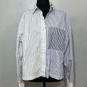 DKNY  Striped Cotton Button Down Shirt Photo 4