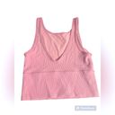 Lululemon Power Pivot Ribbed Tank Top pink Size 4 Photo 3