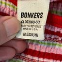 Bonkers Y2k vintage rainbow striped smocked red multicolor crop tank top small Photo 6