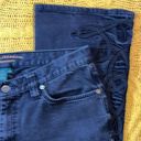 Ralph Lauren Lauren Jeans Co Premium Size 12 Charcoal Flared Jeans Photo 3