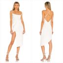 Michael Costello  x REVOLVE Tessa Midi Dress in Ivory Photo 1