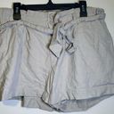 Daytrip  khaki paper bag shorts size L Photo 0