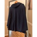 Lane Bryant  Poncho Hoodie Size 20 Blue Photo 1