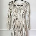 Free People NWT  Sheer Delight Mini Dress in Ivory sz XS Photo 6