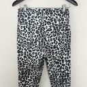 Good American  Jeans Women's 6/28 Animal Print Good High Waist Crop Straight Photo 6